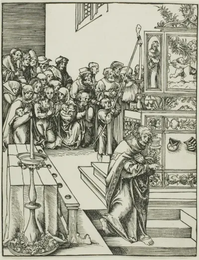 Saint John, from The Martyrdom of the Apostles