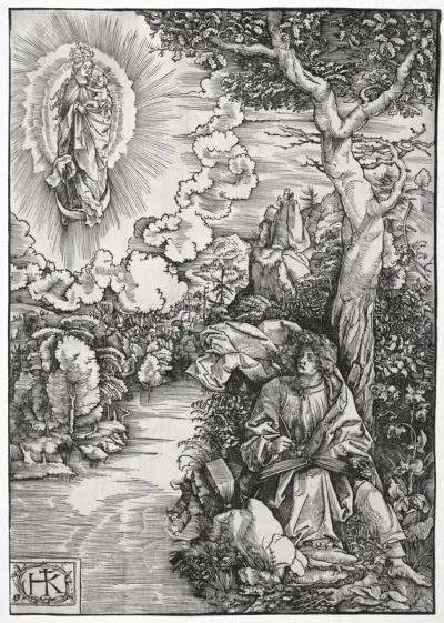 Saint John on the Island of Patmos
