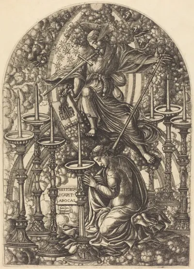 Saint John Sees the Seven Golden Candlesticks