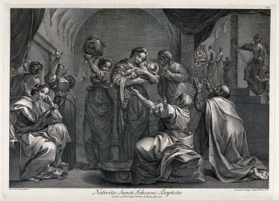 Saint John the Baptist: his birth