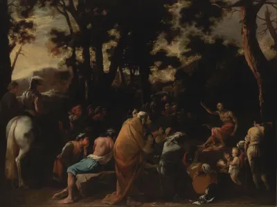 Saint John the Baptist Preaching