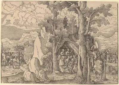 Saint John the Baptist Preaching