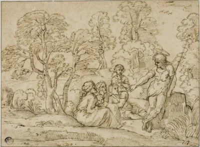 Saint John the Baptist Preaching