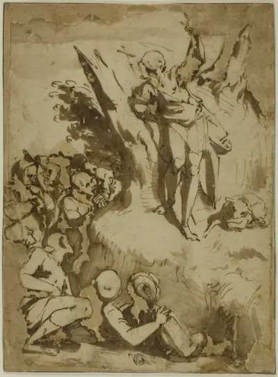 Saint John the Baptist Preaching