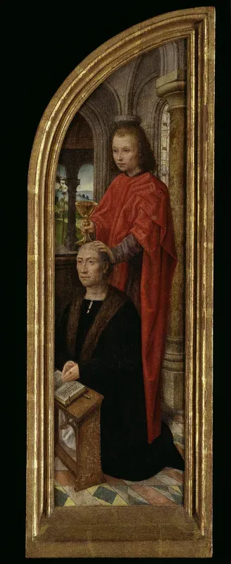 Saint John the Evangelist and Donor