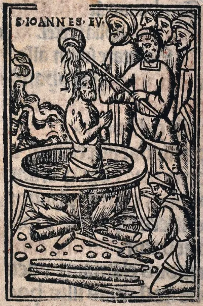 Saint John the Evangelist: his martyrdom