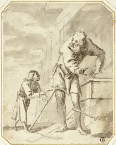 Saint Joseph with the Child Jesus in his Carpentry Shop