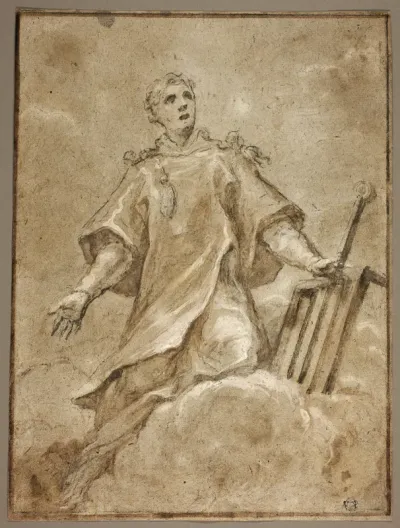 Saint Lawrence in Glory