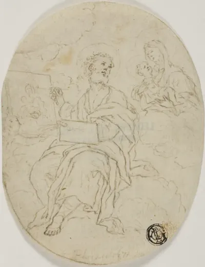 Saint Luke Painting the Madonna and Child