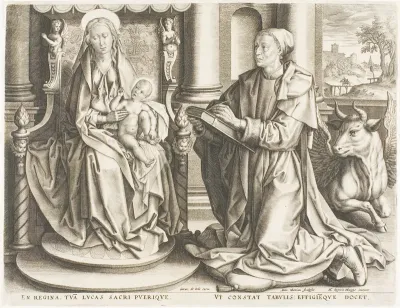 Saint Luke Painting the Virgin