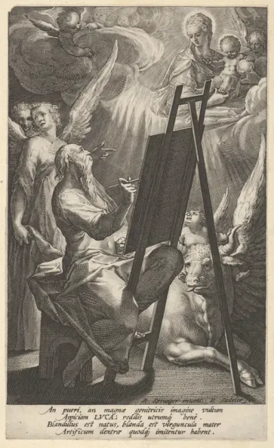 Saint Luke Painting the Virgin