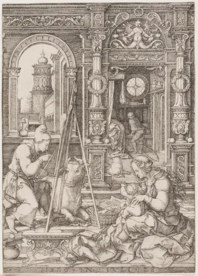 Saint Luke Painting the Virgin and Child