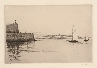 Saint-Malo Viewed from Dinard (Saint-Malo vu de Dinard)