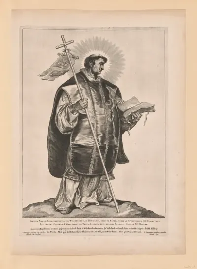 Saint Marcellinus, from Saints of the North and South Netherlands