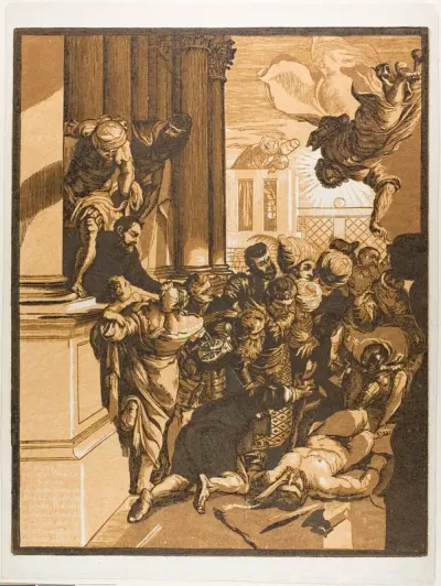 Saint Mark Saving a Slave from Torture, from Opera Selectiora