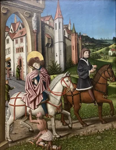 Saint Martin Cutting his Cloak