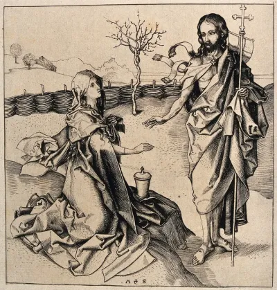 Saint Mary Magdalen: The risen Christ asks her not to touch him