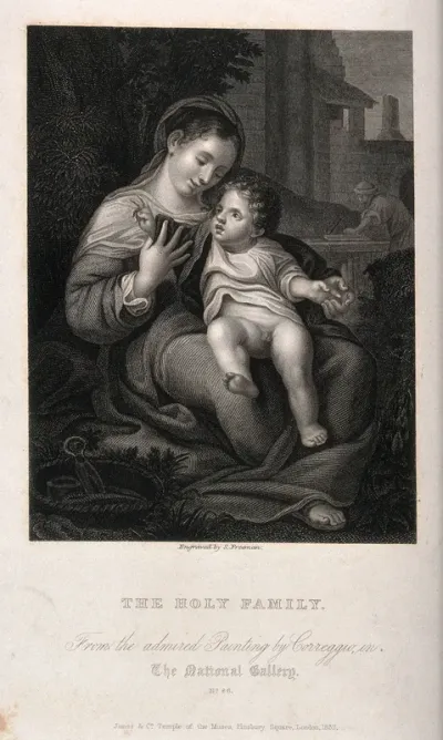 Saint Mary (the Blessed Virgin) and Saint Joseph with the Christ Child