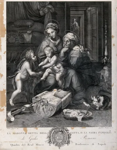Saint Mary (the Blessed Virgin) and Saint Joseph with the Christ Child, Saint John the Baptist and Saint Elizabeth