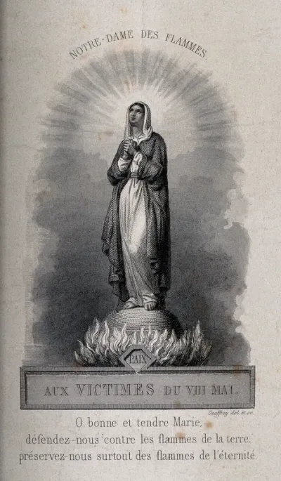 Saint Mary (the Blessed Virgin) as protector against fires