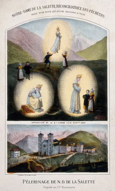 Saint Mary (the Blessed Virgin) as the Virgin of La Salette