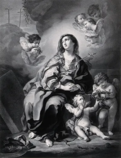 Saint Mary (the Blessed Virgin) as the Virgin of Sorrows