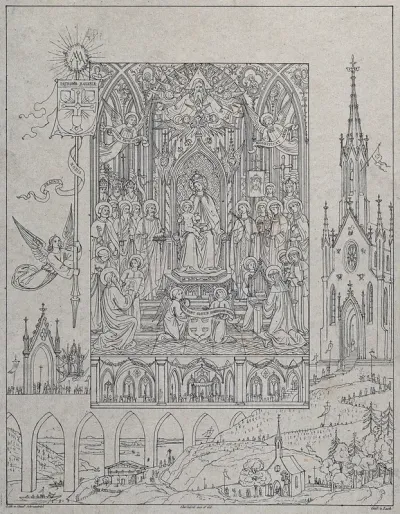 Saint Mary (the Blessed Virgin): the pilgrimage to the Holy Mountain (?) on the feast of her assumption