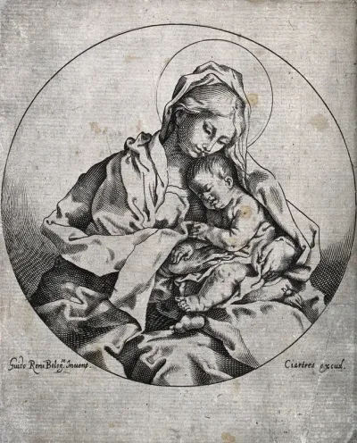 Saint Mary (the Blessed Virgin) with the Christ Child