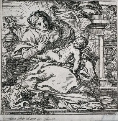 Saint Mary (the Blessed Virgin) with the Christ Child