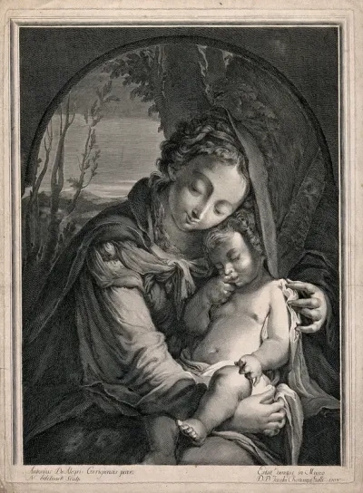 Saint Mary (the Blessed Virgin) with the Christ Child