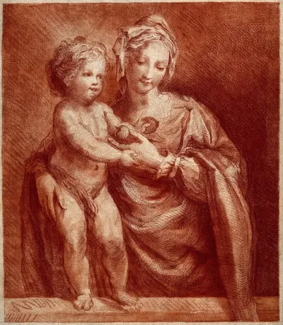 Saint Mary (the Blessed Virgin) with the Christ Child