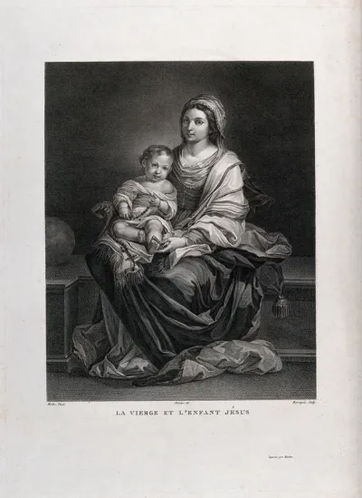 Saint Mary (the Blessed Virgin) with the Christ Child