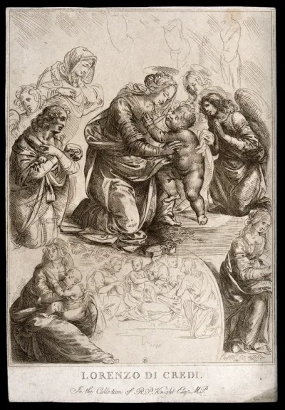 Saint Mary (the Blessed Virgin) with the Christ Child