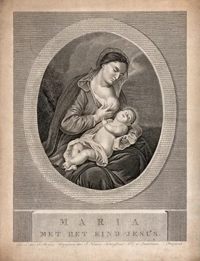 Saint Mary (the Blessed Virgin) with the Christ Child