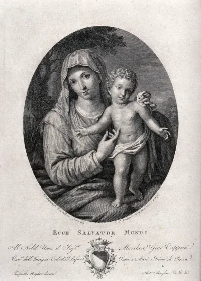 Saint Mary (the Blessed Virgin) with the Christ Child