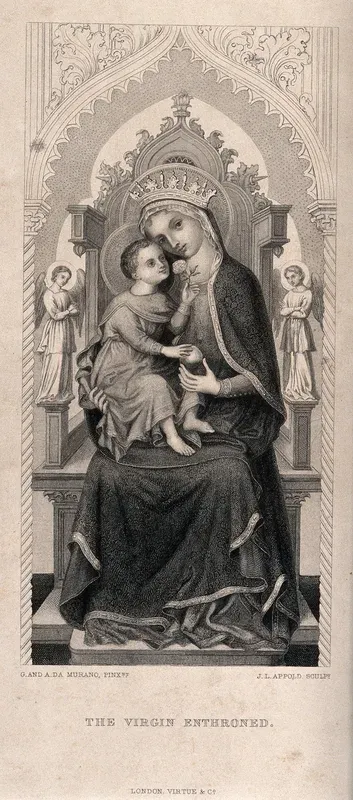 Saint Mary (the Blessed Virgin) with the Christ Child