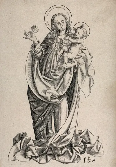 Saint Mary (the Blessed Virgin) with the Christ Child
