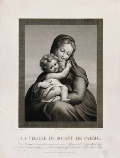 Saint Mary (the Blessed Virgin) with the Christ Child