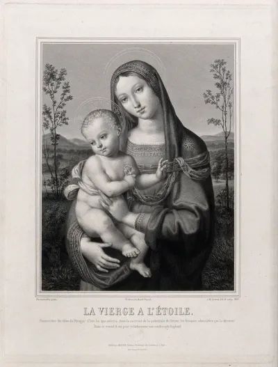 Saint Mary (the Blessed Virgin) with the Christ Child