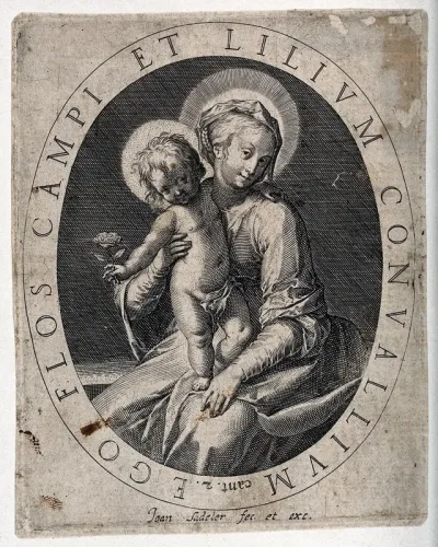 Saint Mary (the Blessed Virgin) with the Christ Child