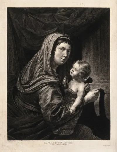 Saint Mary (the Blessed Virgin) with the Christ Child