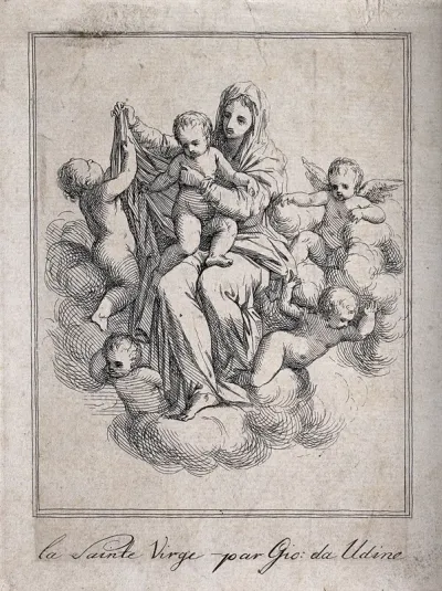 Saint Mary (the Blessed Virgin) with the Christ Child