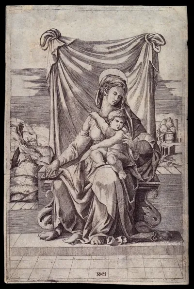 Saint Mary (the Blessed Virgin) with the Christ Child