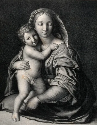 Saint Mary (the Blessed Virgin) with the Christ Child