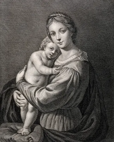 Saint Mary (the Blessed Virgin) with the Christ Child