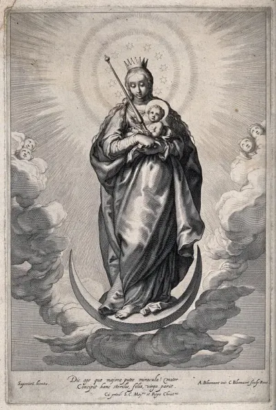 Saint Mary (the Blessed Virgin) with the Christ Child