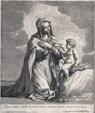 Saint Mary (the Blessed Virgin) with the Christ Child