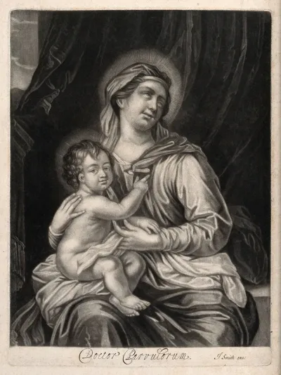 Saint Mary (the Blessed Virgin) with the Christ Child