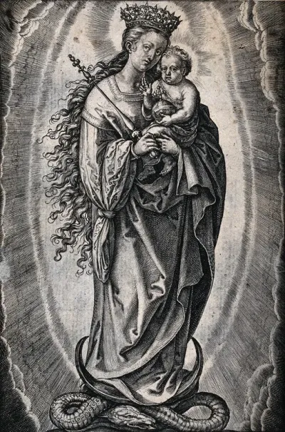 Saint Mary (the Blessed Virgin) with the Christ Child