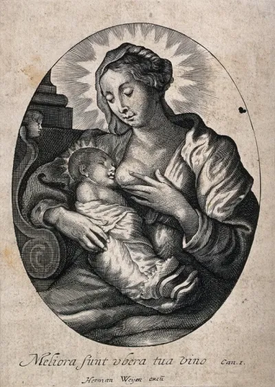 Saint Mary (the Blessed Virgin) with the Christ Child